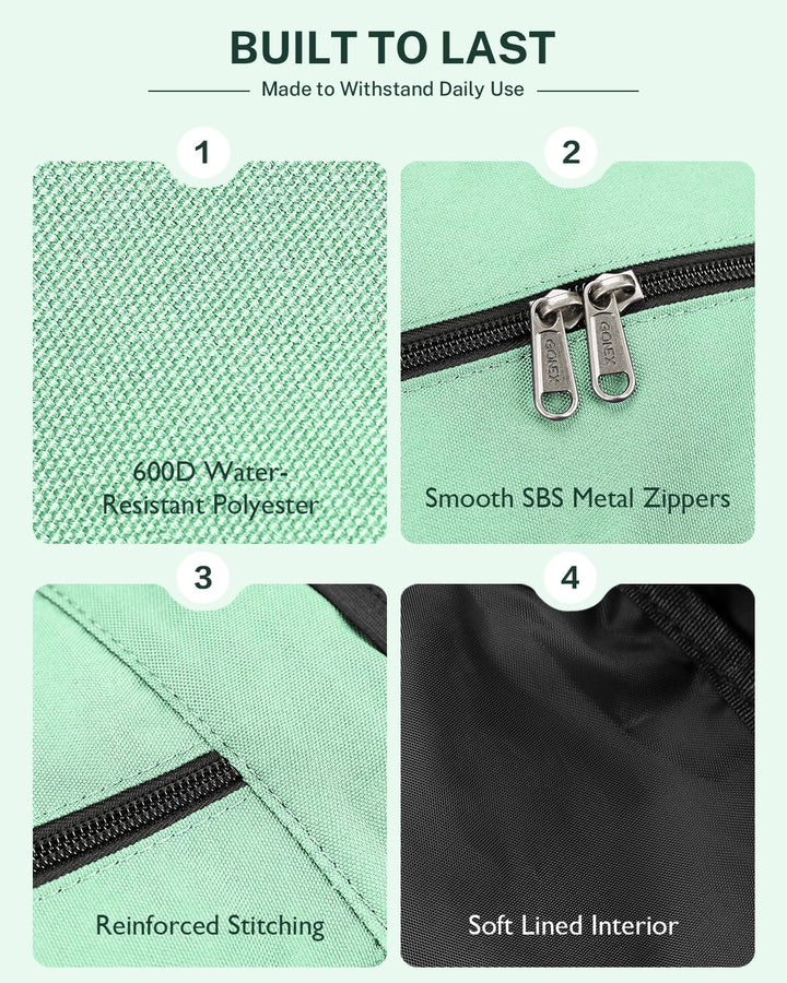 Gonex Yogatasche, Yoga-Rucksack mit Wasserdichter Tasche und Metallreissverschluss, Passend für Matt