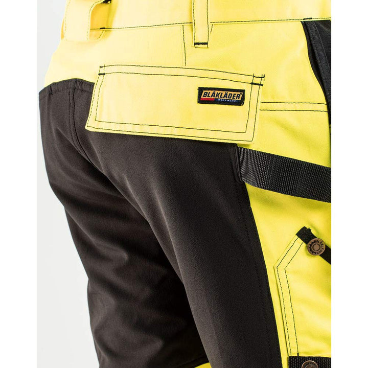 Blaklader 15521811 Hochsichtige Hose mit Stretch, gelb/ schwarz, grootte C148 C148 Yellow / Black, C