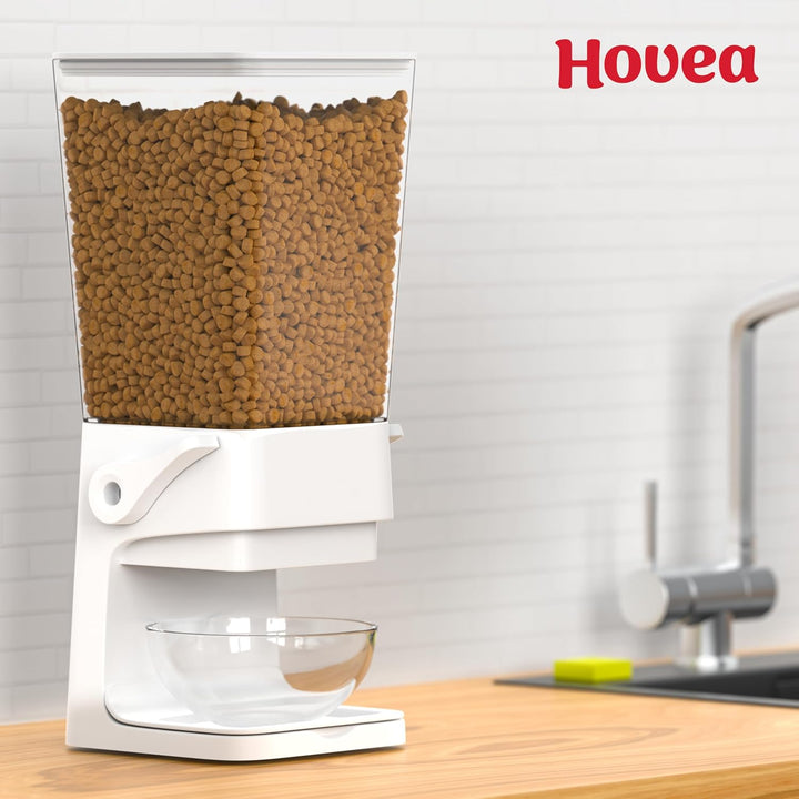 Müslispender mit Kapazität 5L - Spender für Cerealien, Cornflakes, Müsli, Pasta, Trockenfutter - Fut