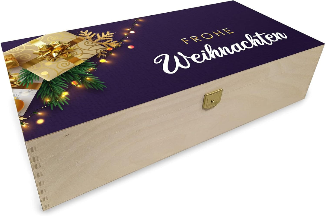 GRAVURZEILE Leonardo Weingläser - Merry Christmas Lettering Design - graviert mit Wunschnamen - inkl