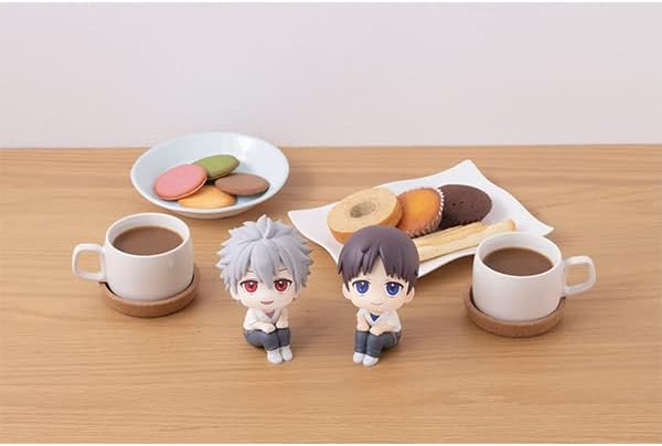 Megahouse Evangelion 3.0+1.0 Thrice Upon a Time Statuette PVC Look Up Kaworu Nagisa 11 cm