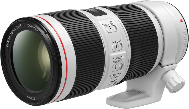 Canon EF 70-200mm F4L IS II USM Objektiv (72mm Filtergewinde) schwarz Single, Single