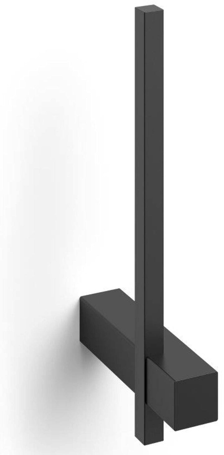 Zack CARVO Toilettenrollenhalter, Metall, schwarz