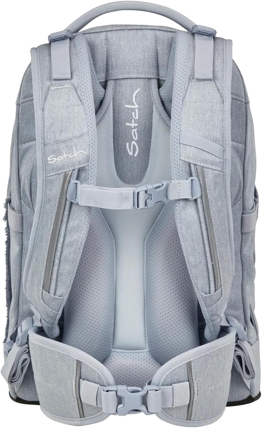 Satch Pack Set Set 3 teilig ab 5. Klasse ergonomisch 30L Stauraum mit Schlamperbox Sportbeutel Washe