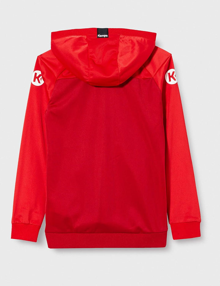 Kempa Kinder Prime Multi Jacke, chilirot/Rot, 128