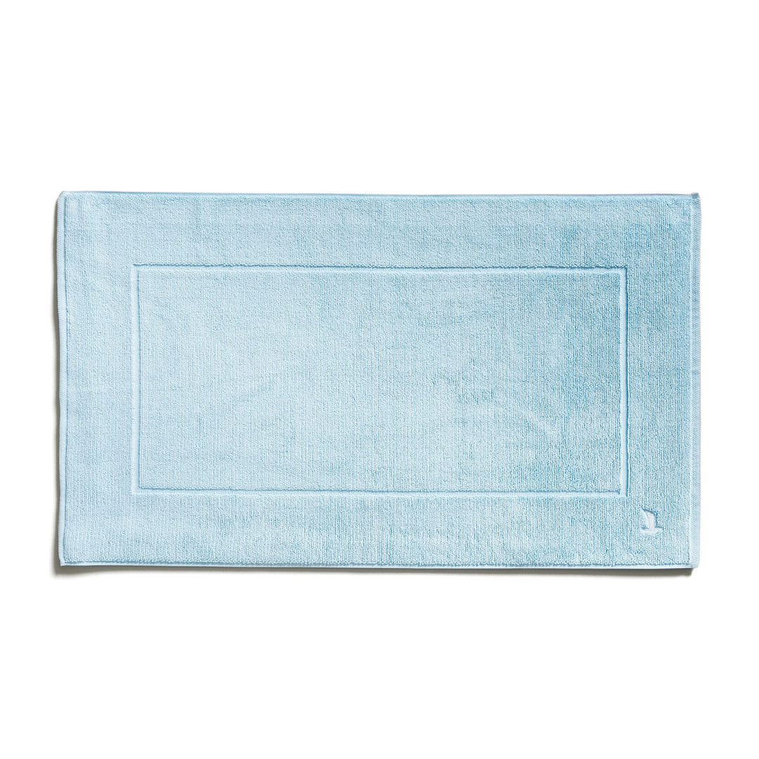 Möve Superwuschel Badteppich mit eingesticktem Logo, Baumwolle, Aquamarine, 60 x 100 cm Aquamarine 6