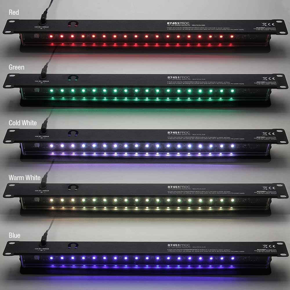 DSIT 19 Zoll Design LED Beleuchtung - Mehrfarbig - Schwarz Design LED Mehrfarbig, Design LED Mehrfar