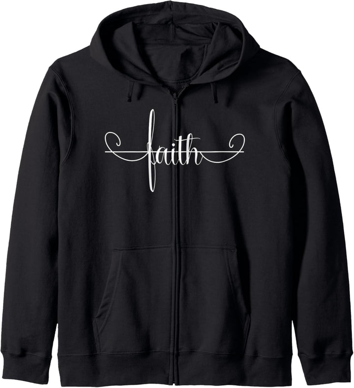 Blessed by Jesus Love the Cross have Faith Tops Cross Faith Kapuzenjacke