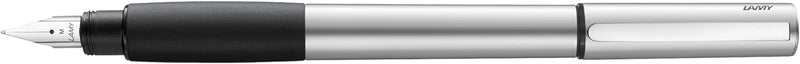 LAMY accent Füllhalter 096 – Füller aus Aluminium mit austauschbarem Griffstück aus Kautschuk und St