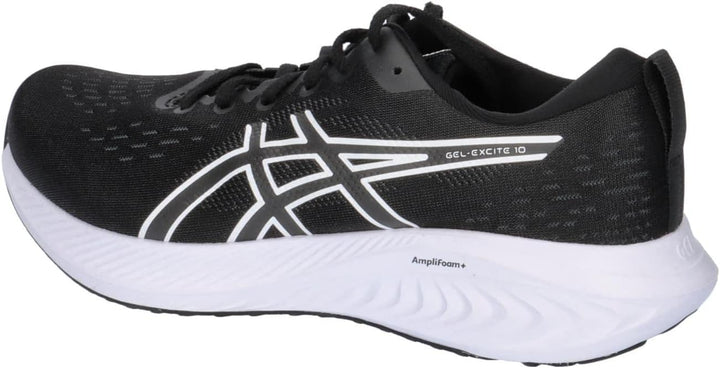 ASICS Gel-Excite 10 Sportschuh Schwarz (48) 41.5 EU Black White, 41.5 EU Black White