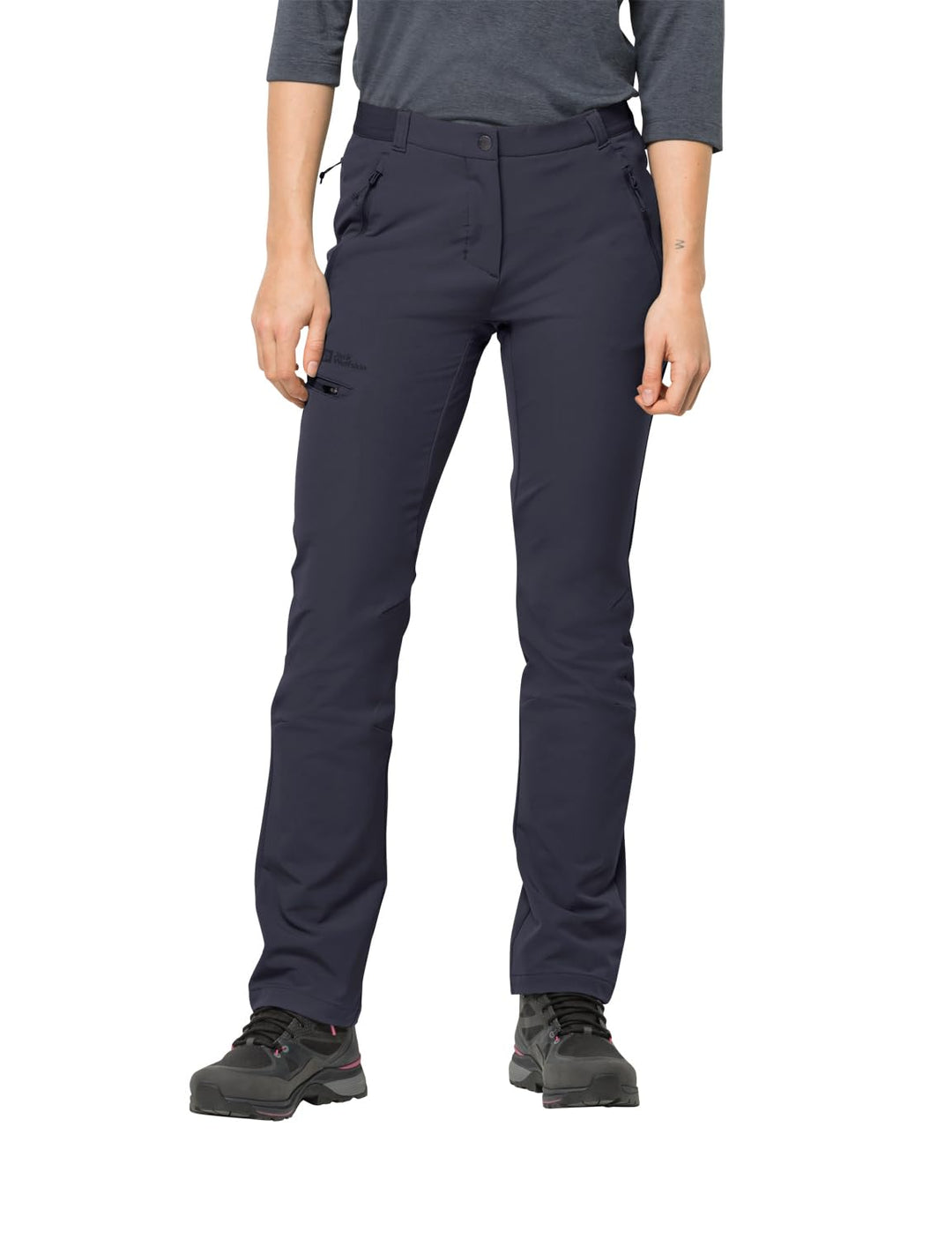 Jack Wolfskin Damen Wanderhose Geigelstein Pants W, 44 S Graphite