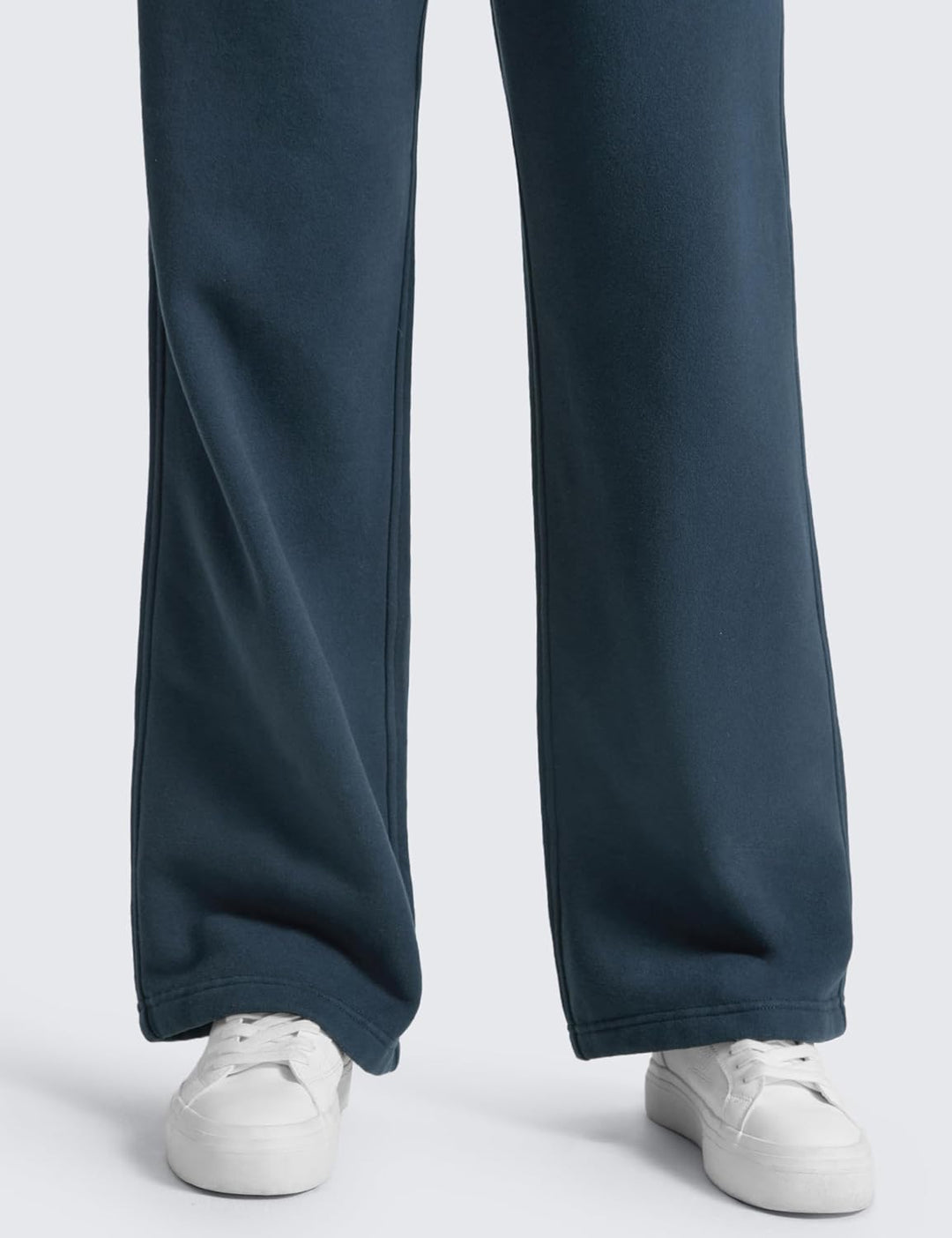 CRZ YOGA Damen Jogginghose Gefütterte Baumwolle Hohe Taille Joggers Soft Freizeithose Winter Lounge