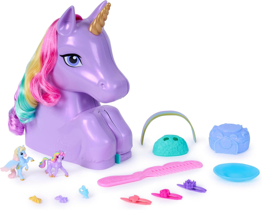 Unicorn Academy Wildstar Einhorn-Stylingkopf-Spielset, ab 4 Jahren