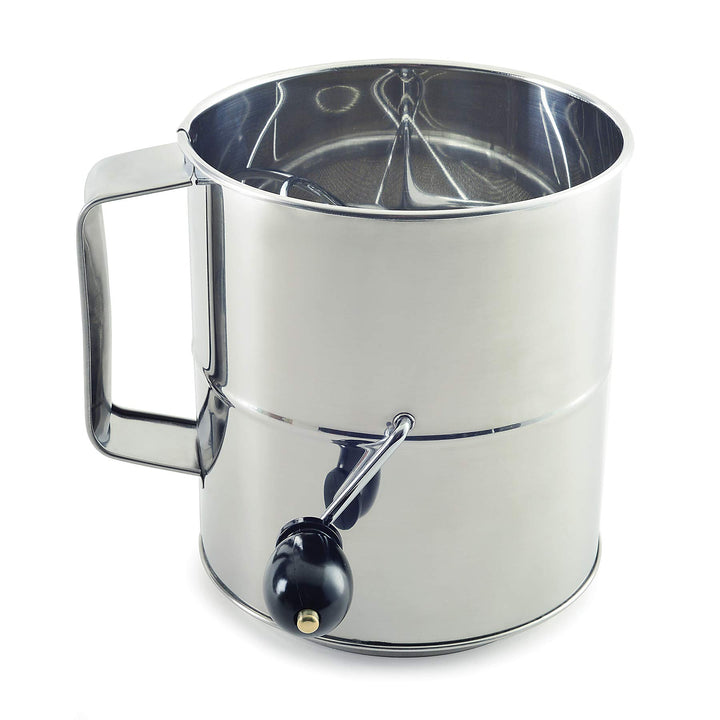 Norpro Cup Mehlsieb, silber