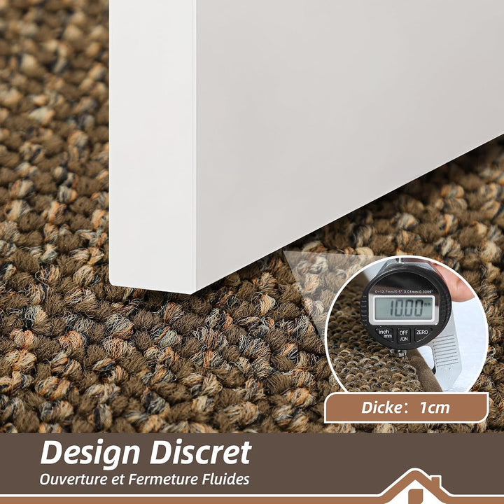 BEQHAUSE Fussmatte Innen, rutschfest und Waschbar, 90 x 150 cm, Braun 90 x 150 cm (Rechteckig) Braun