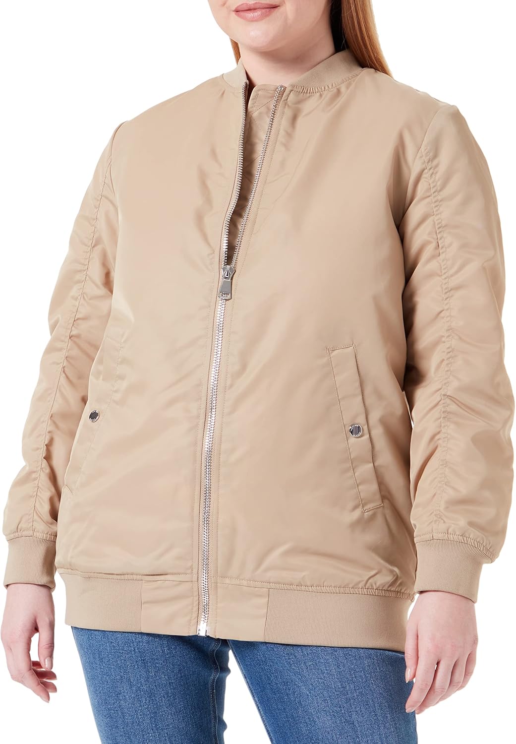 s.Oliver Damen Jacke 44 beige 8238, 44 beige 8238