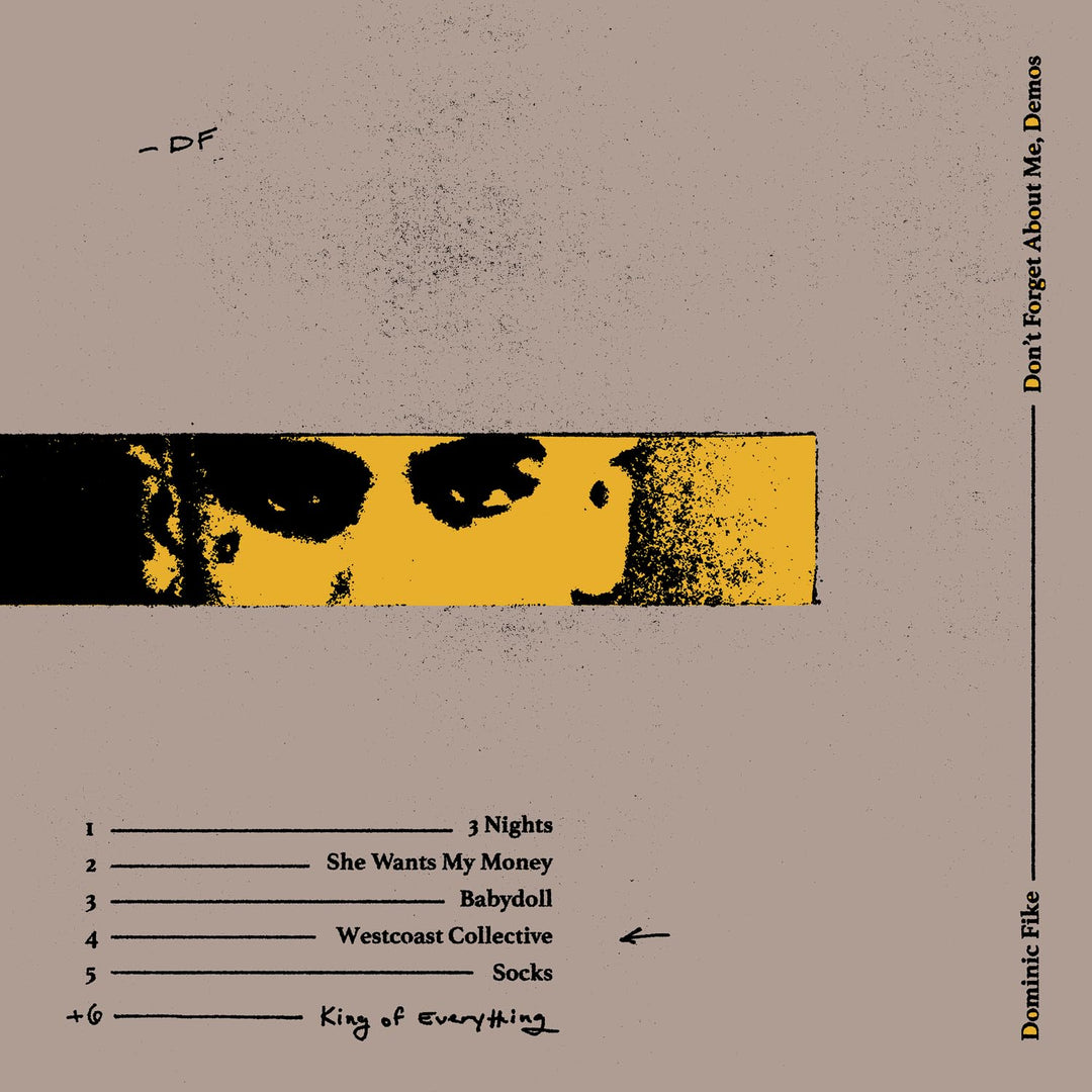 Don't Forget About Me, Demos, Vinyl