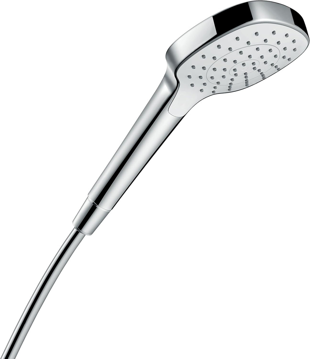 hansgrohe Croma Select E Duschkopf, Weiss/Chrom Weiss/Chrom 1 Strahlart, Weiss/Chrom 1 Strahlart