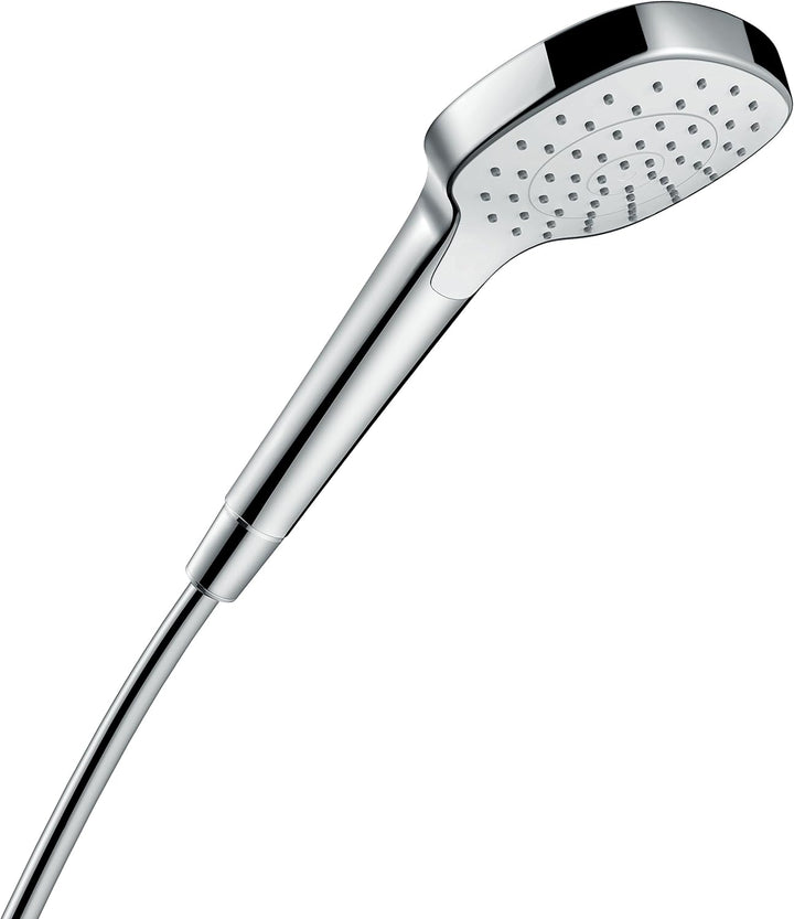 hansgrohe Croma Select E Duschkopf, Weiss/Chrom Weiss/Chrom 1 Strahlart, Weiss/Chrom 1 Strahlart