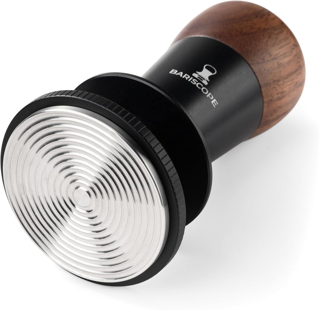 58mm Spring Loaded Coffee Tamper - 58mm Kaffeetamper - Kalibrierter Espresso Tamper für gleichmässig