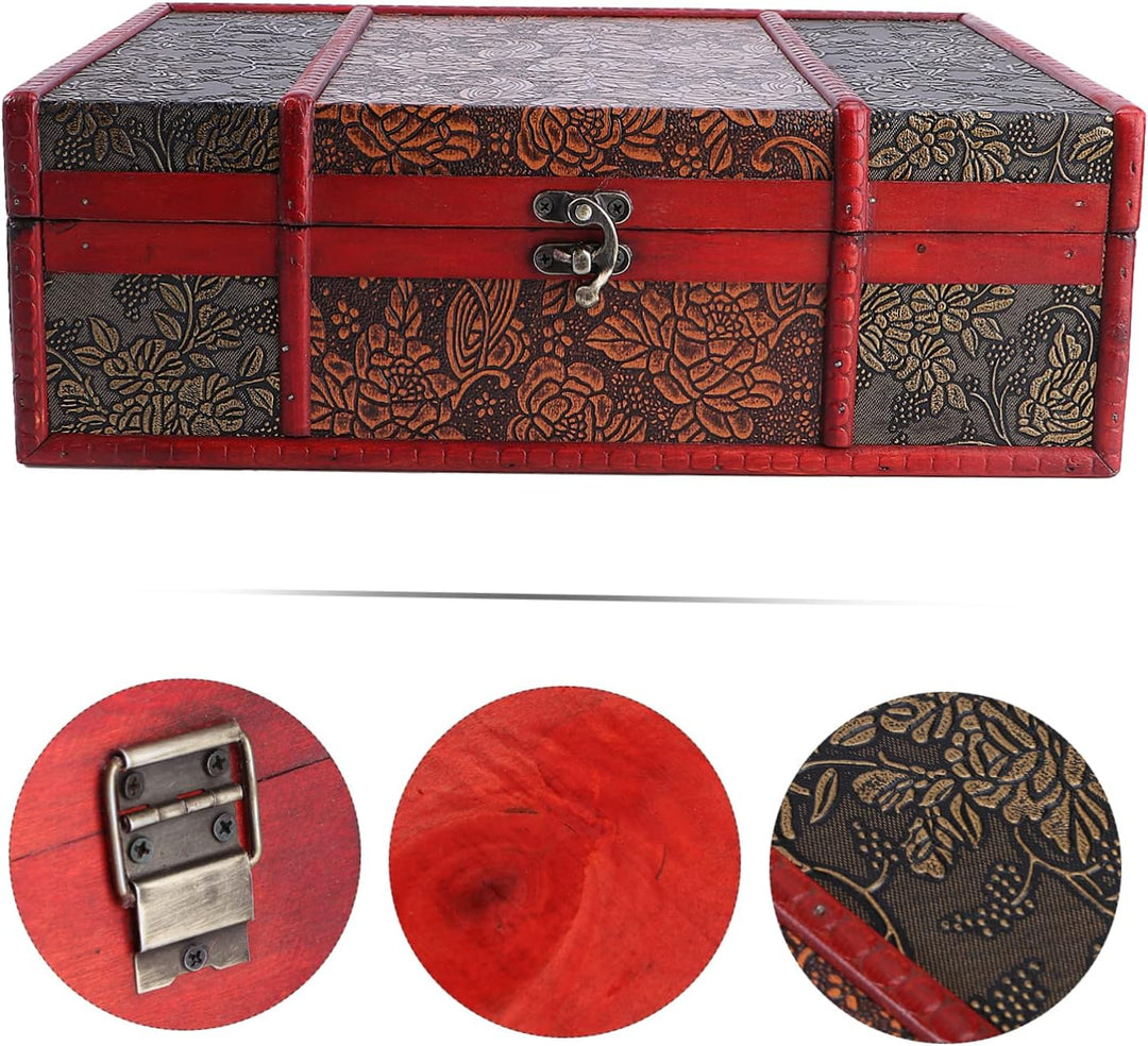 Cabilock Boxen Halskette Lagerung Container Schmuck Lagerung Container Ringschmuck Retro Schmuck Hal