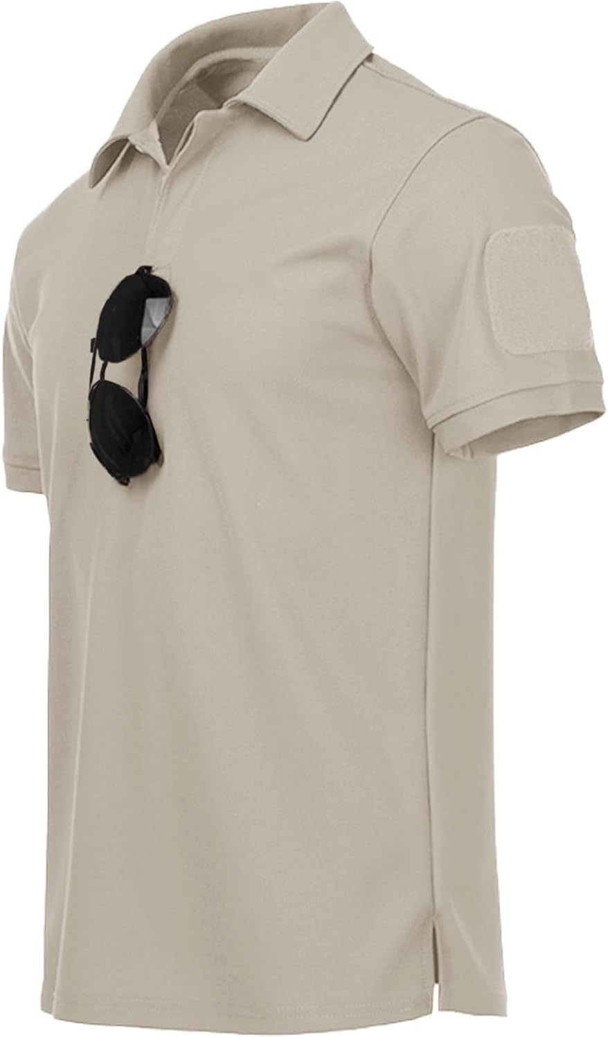 JACKETOWN Herren Kurzarm Poloshirt Schnelltrocknend Atmungsaktives Tshirt Tennis Sommer Poloshirts M