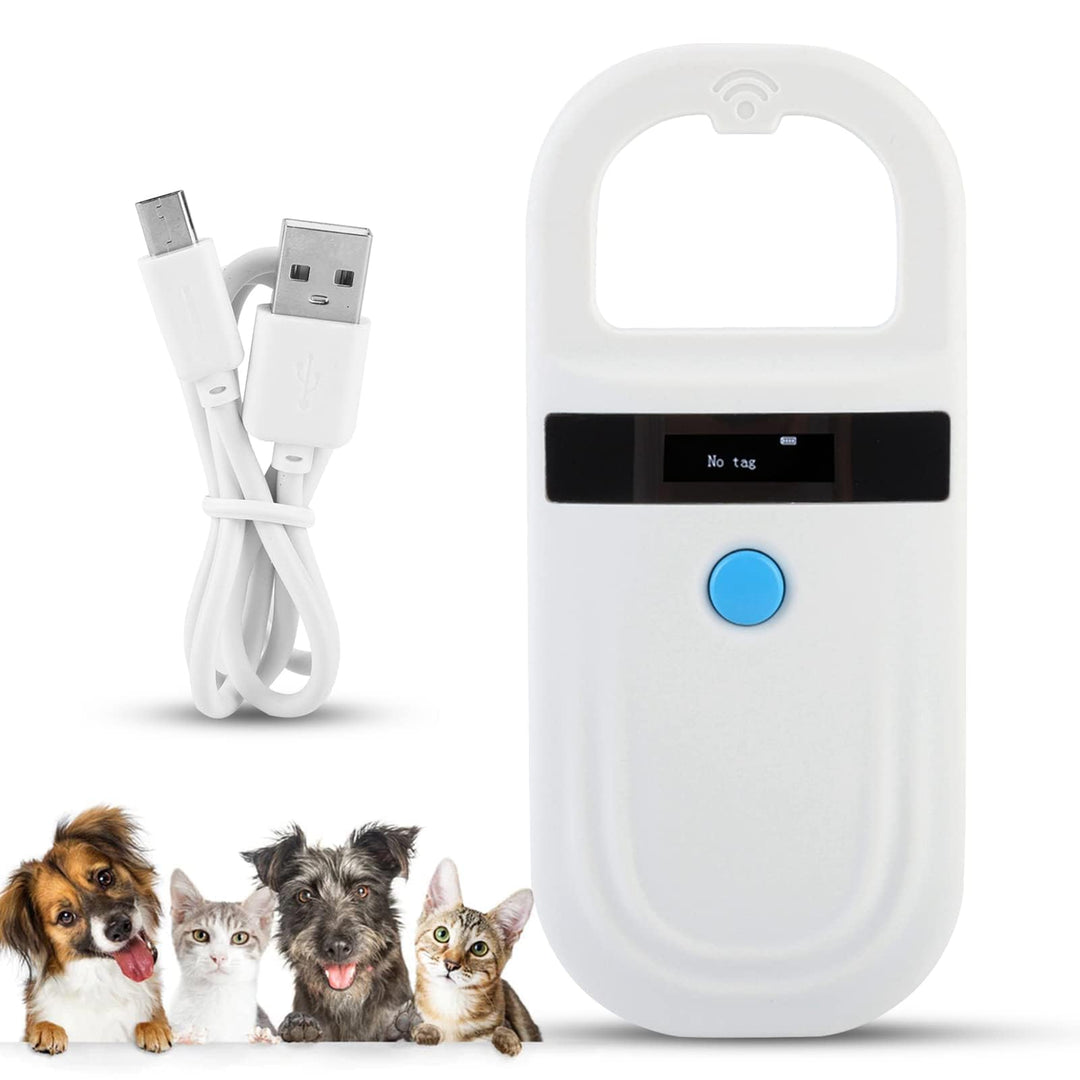 Haustier ID Leser, Wiederaufladbare Haustier Microchip Scanner Haustier Chip ID Scanner Tier Handhel