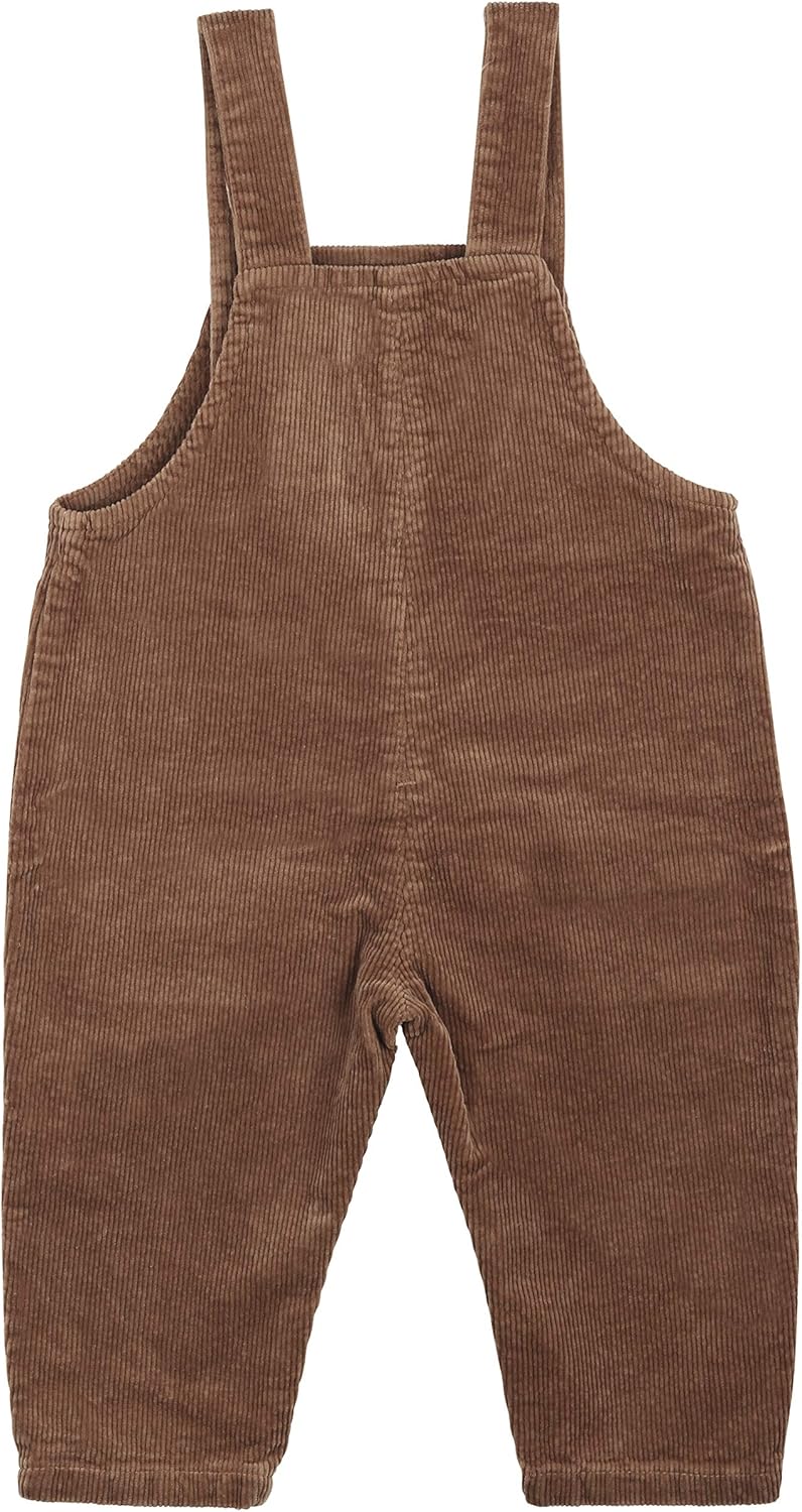 Baby Kleinkind Kinder Jungen Mädchen Kordsamt Latzhose Overall Kord Hose mit Hosenträger für Baby Kl