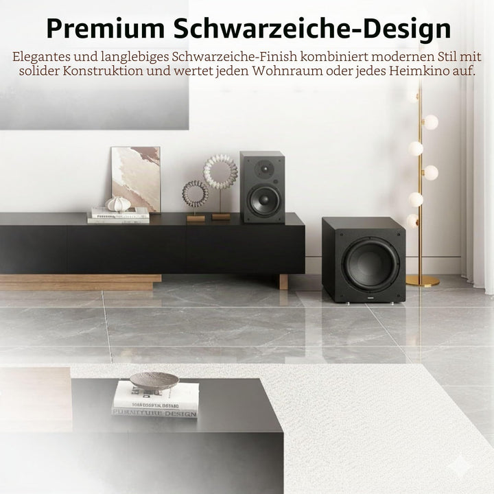 VULKKANO SUB12 Aktiver Subwoofer, 30 Hz - 200 Hz