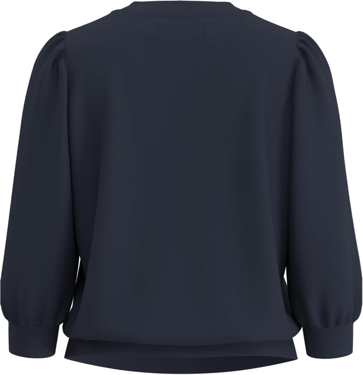 SELECTED FEMME Female Sweatshirt Puffärmel, Dark Sapphire