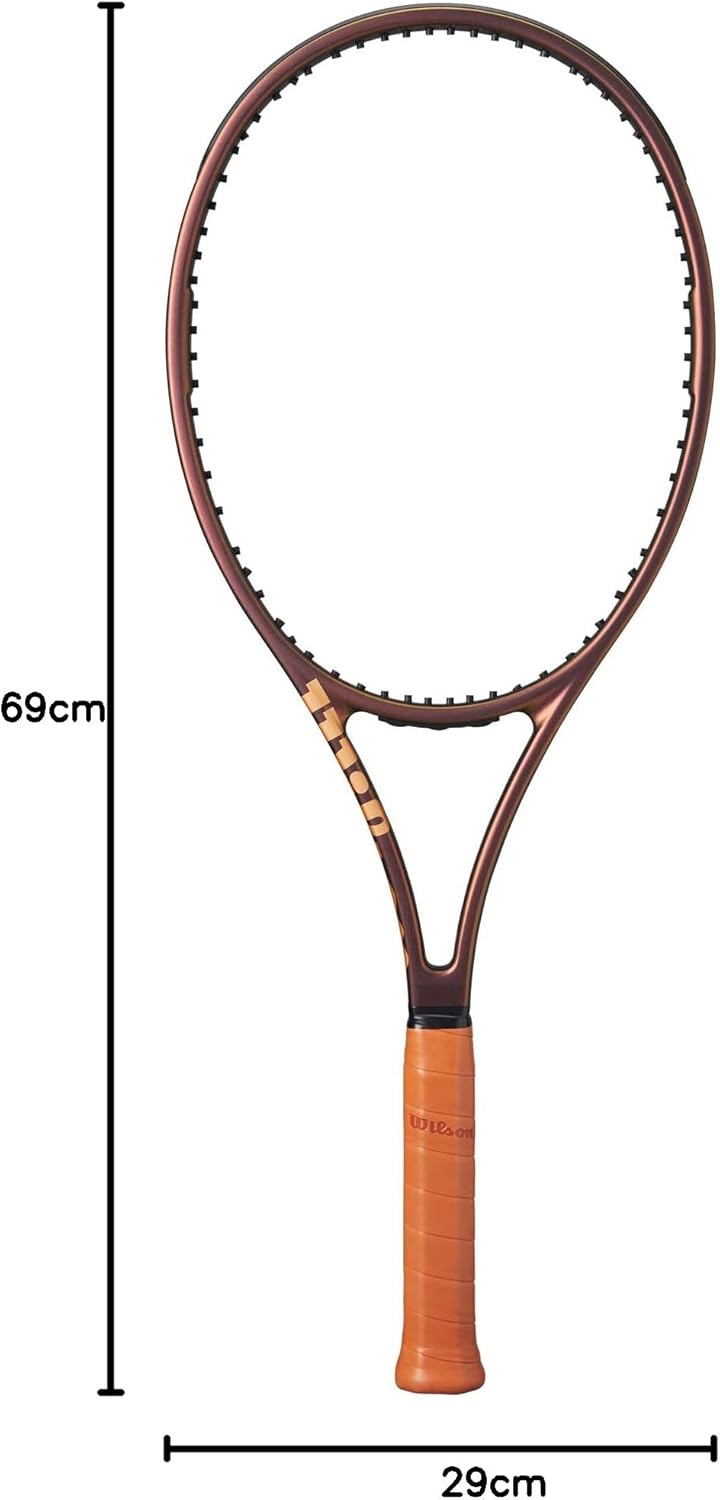 Wilson Pro Staff V14 unbesaitete Performance Tennisschläger Grip Size 3 - 4 3/8" Pro Staff X 14, Gri