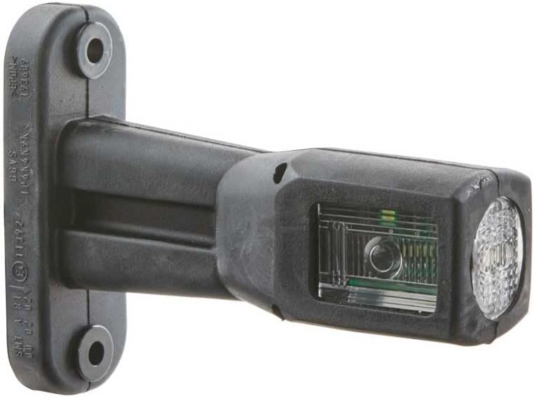HELLA - Umrissleuchte - LED - 12/24V - Kabel: 2000mm - Stecker: AMP - 2-polig - links/rechts/seitlic