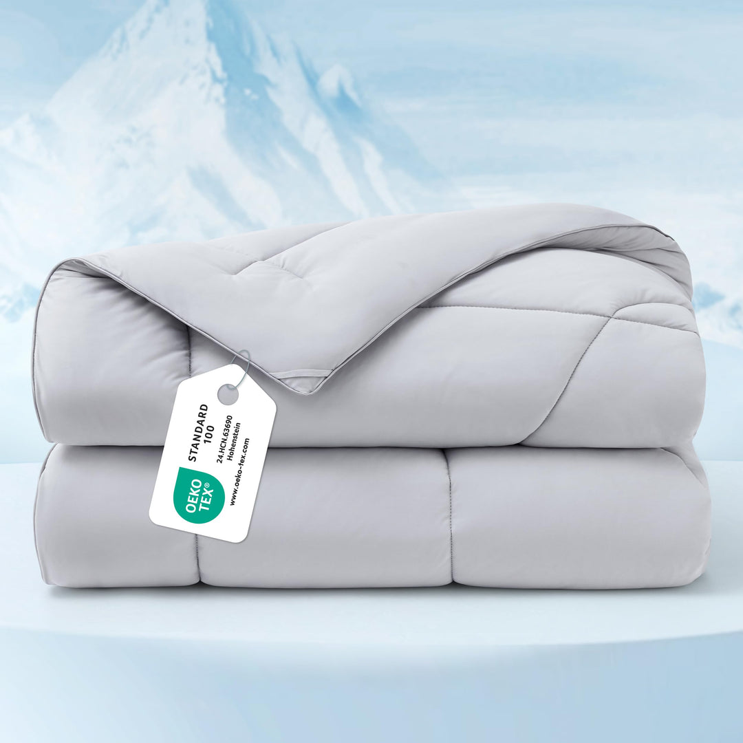 BEDSURE Kühldecke 200x200 Kühlende Bettdecke - Cooling Blanket Q-Max >0,4 | Arc-Chill Kühlende Decke