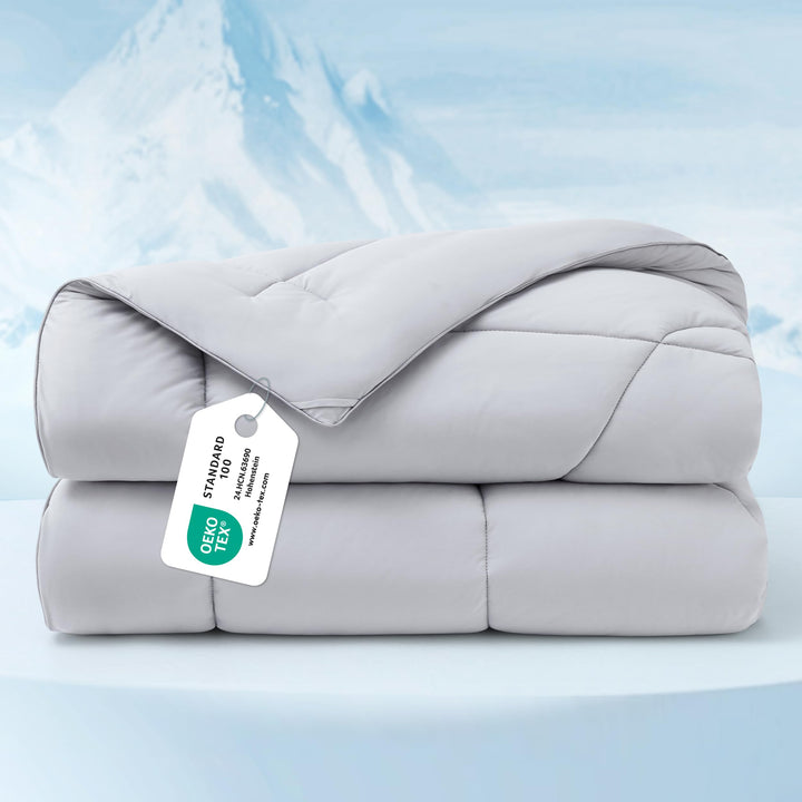 BEDSURE Kühldecke 200x200 Kühlende Bettdecke - Cooling Blanket Q-Max >0,4 | Arc-Chill Kühlende Decke