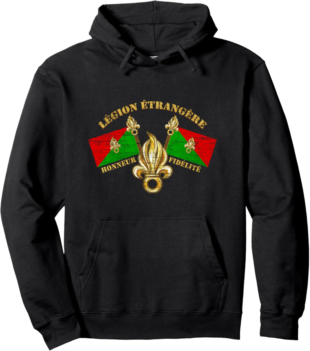 Legion Etrangere Honneur Fidelite Französische Fremdenlegion Pullover Hoodie