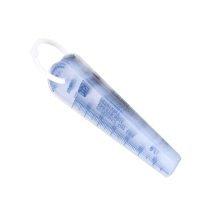 QUARKZMAN 1 Stück 0.05-1.5mm Dicke Fühlerlehre Lückenfüller Kunststoff 18 in 1 für Designindustrie u