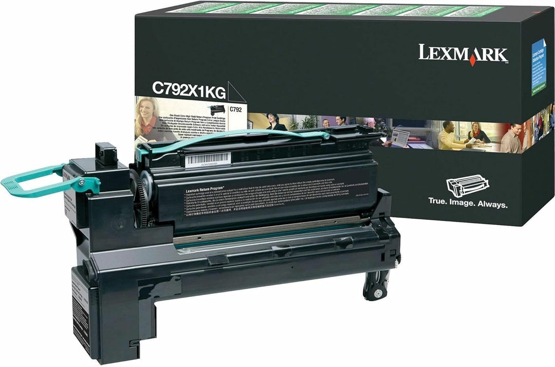 Lexmark C792X1KG C792 Tonerkartusche Standardkapazität 20.000 Seiten 1er-Pack return program, schwar