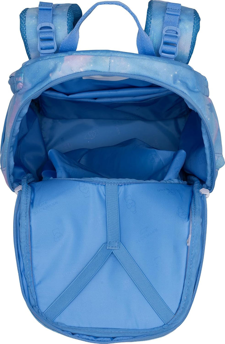 BECKMANN, Schulrucksack-Set Active Air FLX, 6-teilig, Grundschule, inkl. Regenüberzug, 22L Fairytale