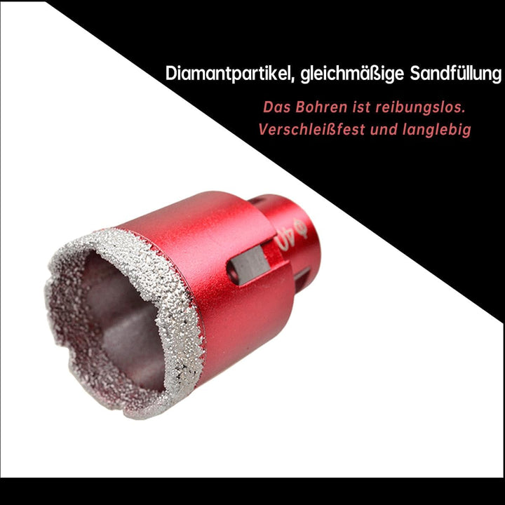 SUQIN Diamant Fliesenbohrer 85mm,M14 Gewinde Winkelschleifer Diamantbohrer Lochsäge zum Bohren von F