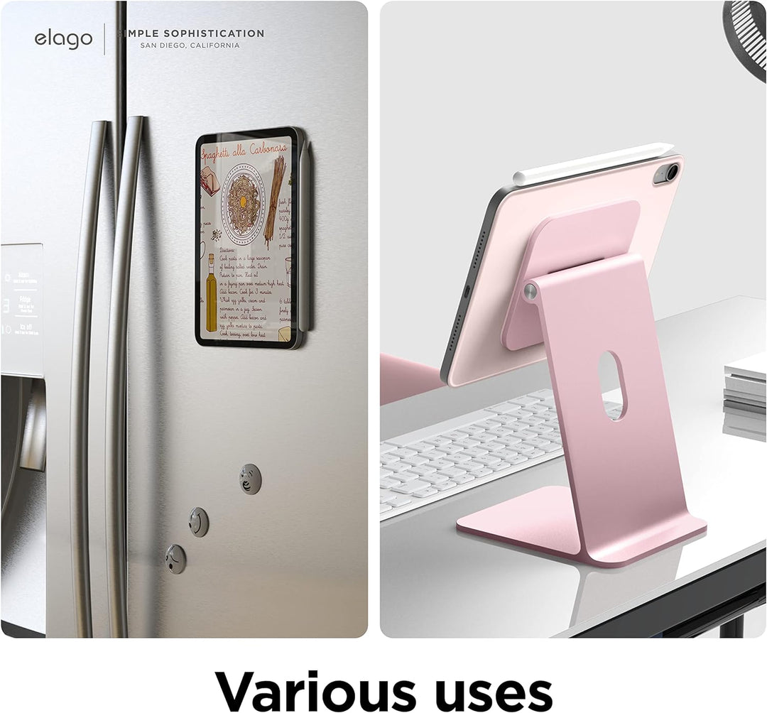 elago Magnetische Folio Hülle Kompatibel mit iPad Mini 8.3 Zoll 6. Generation - Rückwand kann an Met