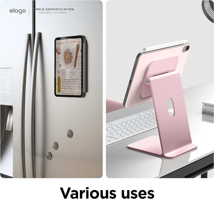 elago Magnetische Folio Hülle Kompatibel mit iPad Mini 8.3 Zoll 6. Generation - Rückwand kann an Met