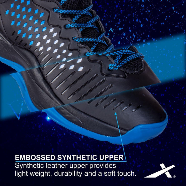 Vector X Herren Cosmic Shoes Schuh 46 EU Schwarz Blau, 46 EU Schwarz Blau