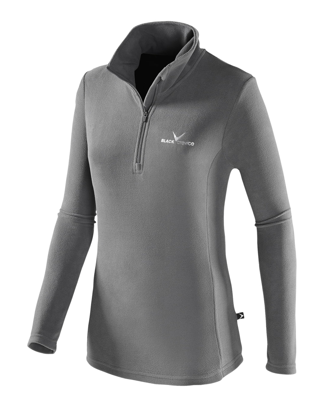 Black Crevice Damen Fleece-Skirolli I Ski-Pullover für Damen Grössen I Damen-Funktionsshirt I Damen