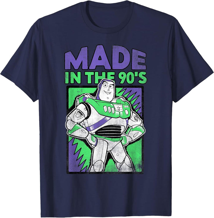 Disney Pixar Toy Story 4 Buzz Lightyear Made In The 90's T-Shirt