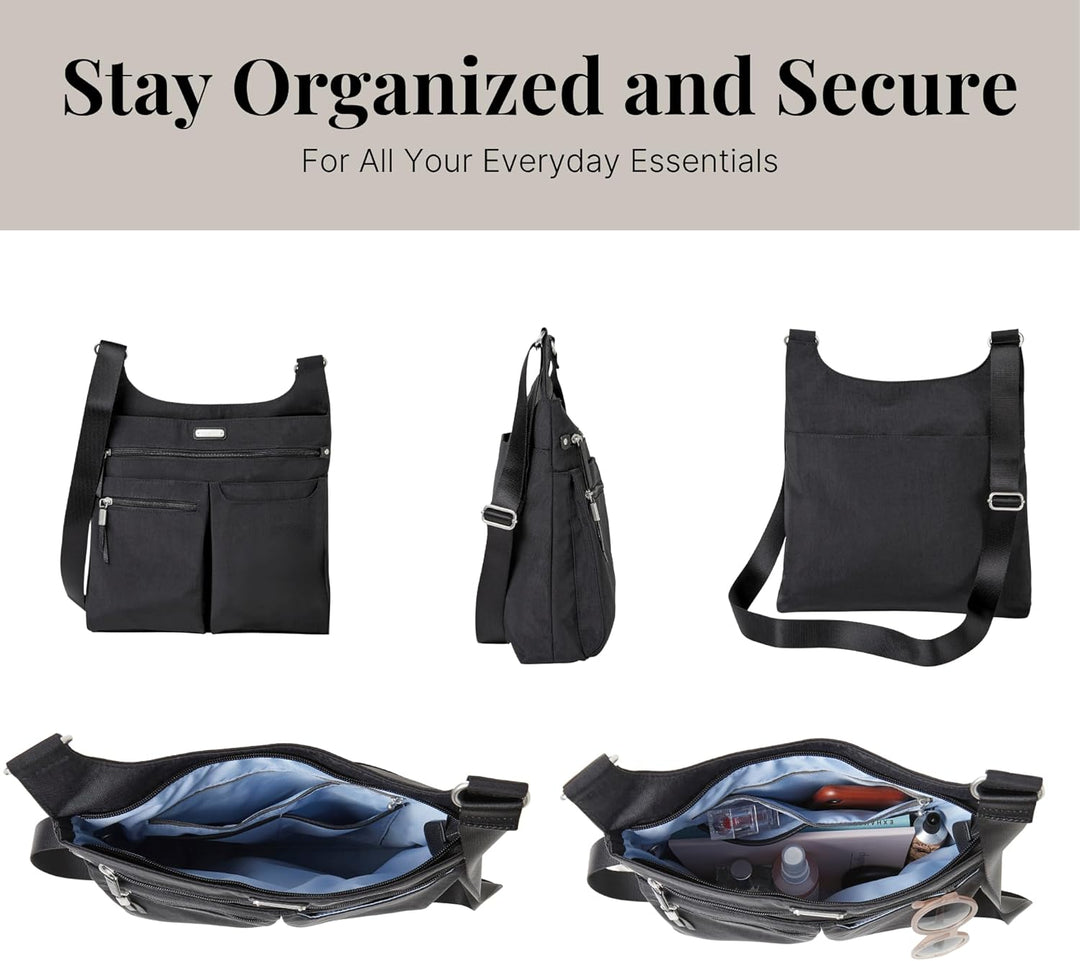 Baggallini Damen Otz406b0867 Handtaschen Einheitsgrösse Schwarz, Einheitsgröße Schwarz
