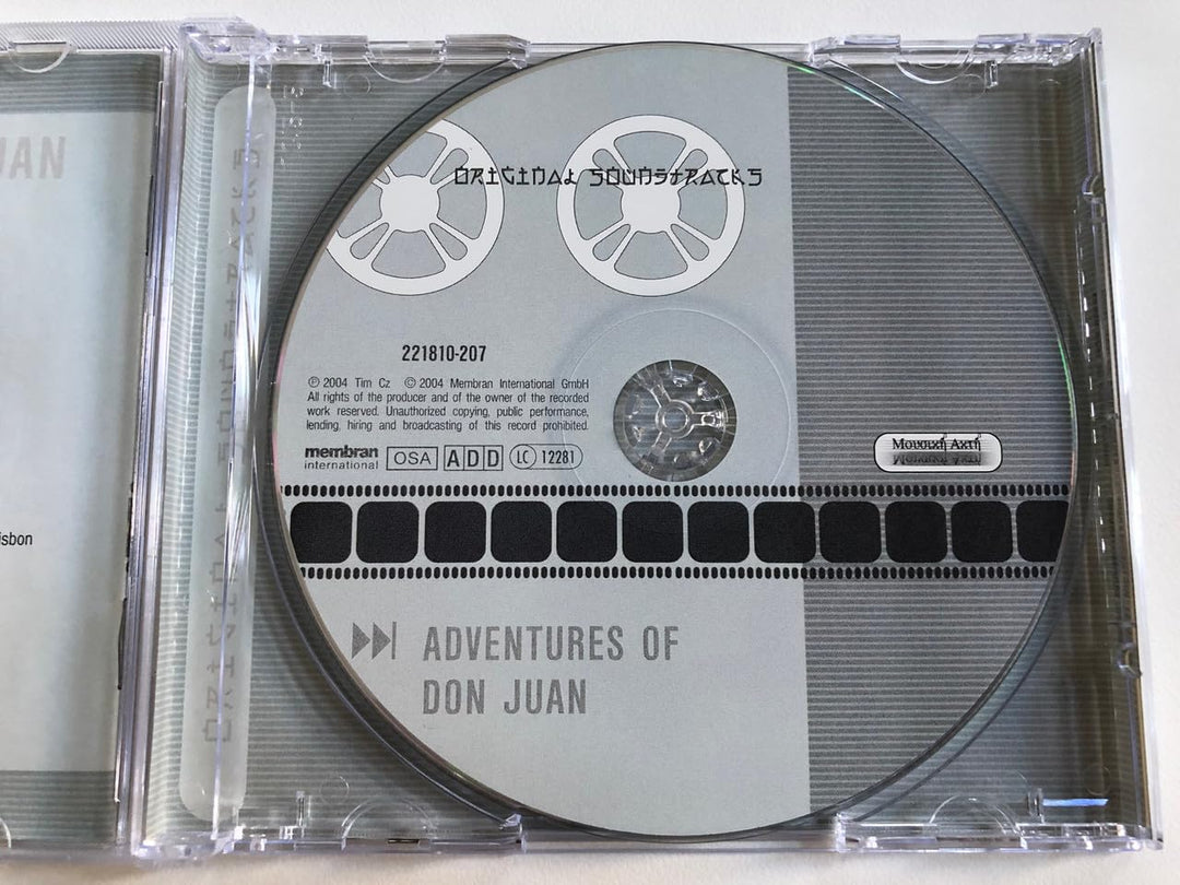 Adventures of Don Juan, Audio-CD
