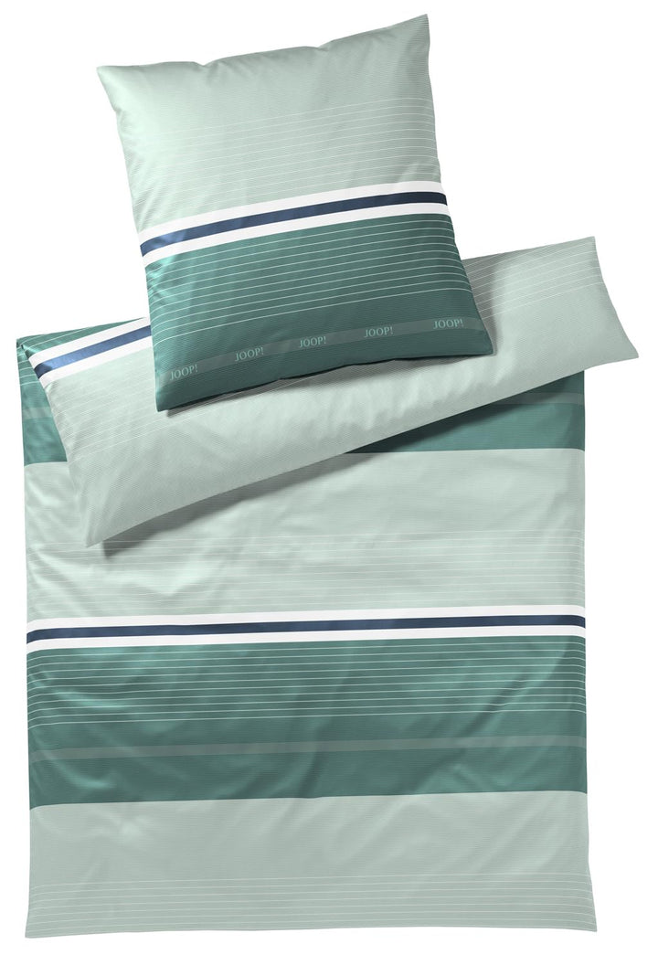 Joop! Bettwäsche Fit Jade 1 Bettbezug 155 x 220 cm + 1 Kissenbezug 80 x 80 cm, 1 Bettbezug 155 x 220