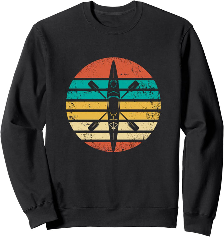 Retro Kajak Wassersport Kayak Kajaker - Vintage Kajak Sweatshirt