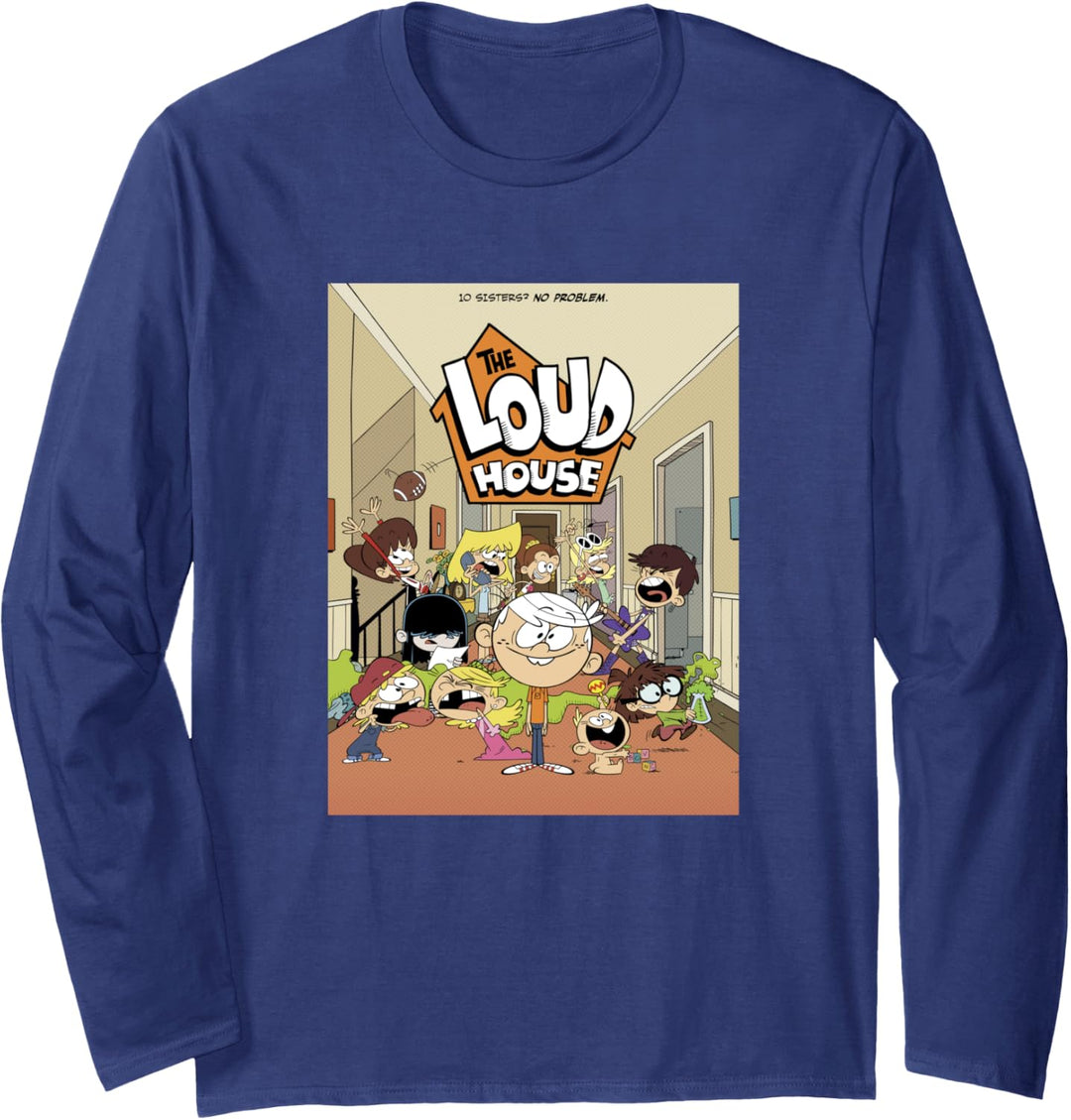The Loud House Full Cast Poster Langarmshirt