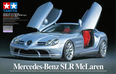 TAMIYA 300024290 - 1:24 Mercedes-Benz SLR McLaren Street, Silber, Mittel